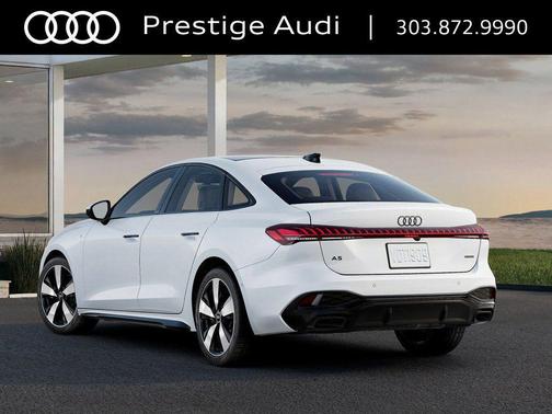 Glacier White Metallic 2025 Audi A5 Premium TFSI quattro S tronic