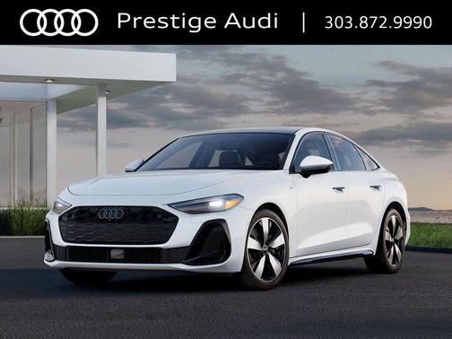 Glacier White Metallic 2025 Audi A5 Premium TFSI quattro S tronic