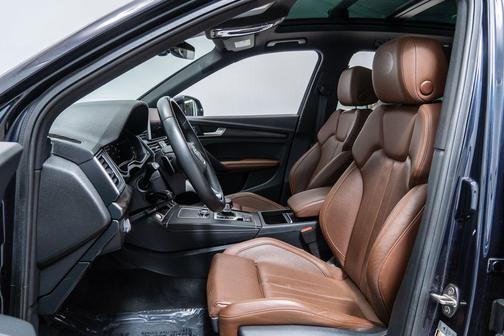 Moonlight Blue 2020 Audi Q5 45 Premium Plus
