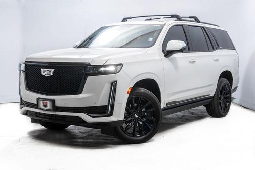 Crystal White Tricoat 2024 Cadillac Escalade Sport Platinum
