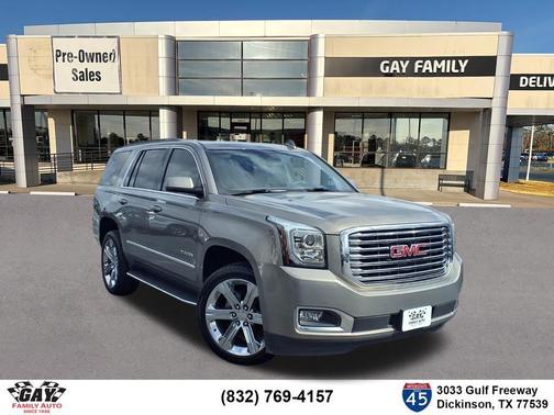 Pepperdust Metallic 2019 GMC Yukon SLT
