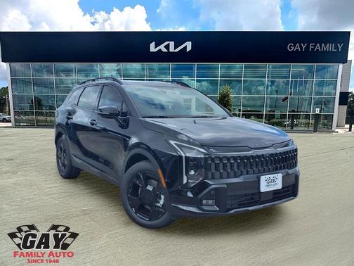 Ebony Black 2026 Kia Sportage X-Line