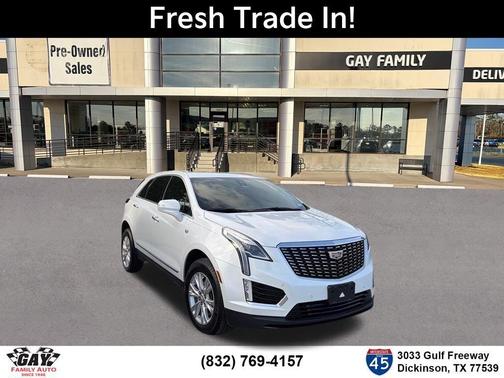 Crystal White 2023 Cadillac XT5 Luxury