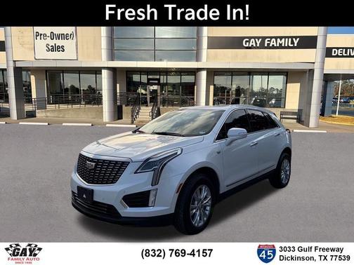 Crystal White 2023 Cadillac XT5 Luxury