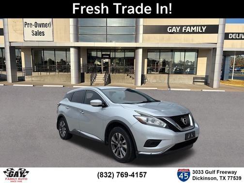 Brilliant Silver 2015 Nissan Murano S