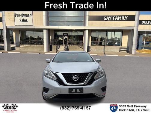 Brilliant Silver 2015 Nissan Murano S