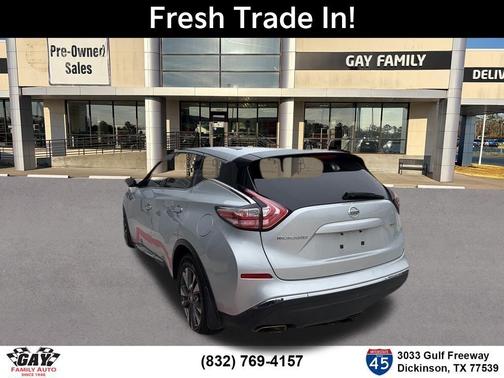 Brilliant Silver 2015 Nissan Murano S