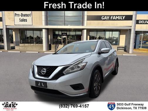 Brilliant Silver 2015 Nissan Murano S