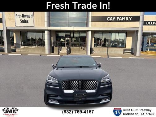 Blue Metallic 2022 Lincoln Aviator Black Label AWD
