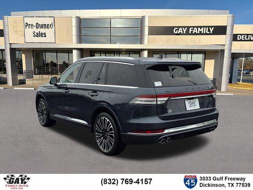 Blue Metallic 2022 Lincoln Aviator Black Label AWD