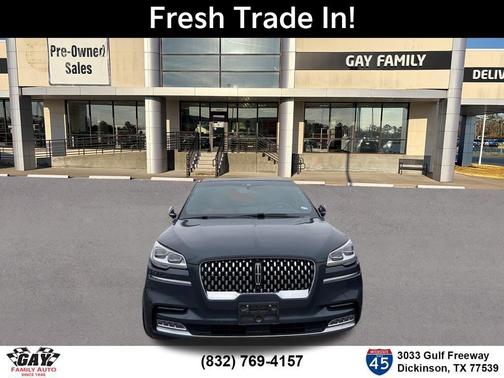 Blue Metallic 2022 Lincoln Aviator Black Label AWD