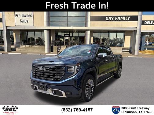 Pacific Blue Metallic 2023 GMC Sierra 1500 Denali Ultimate