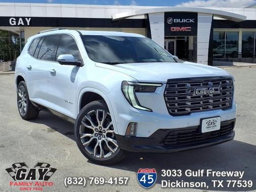White 2026 GMC Acadia DENALI ULTIMATE