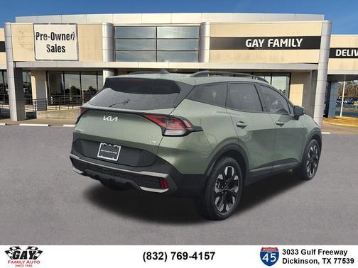 Green 2024 Kia Sportage X-Line