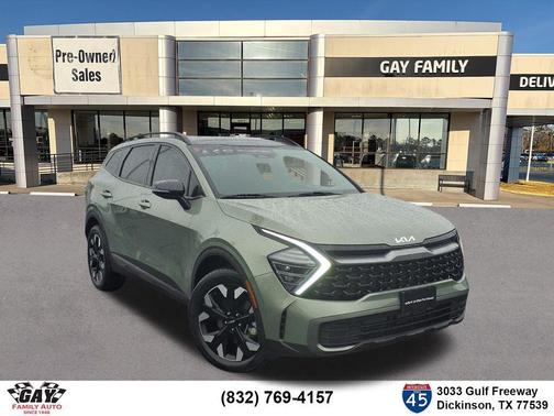 Green 2024 Kia Sportage X-Line
