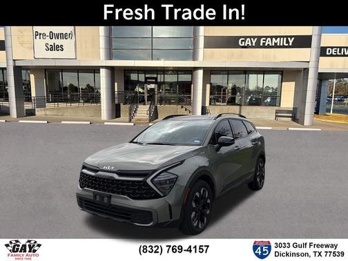 Green 2024 Kia Sportage X-Line