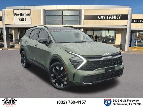 Green 2024 Kia Sportage X-Line