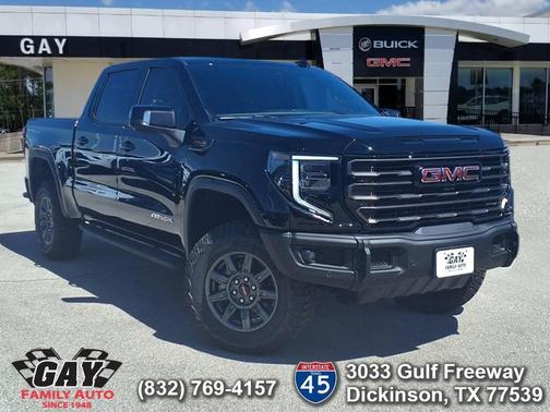 Onyx Black 2026 GMC Sierra 1500 AT4X