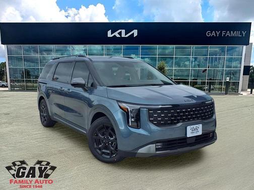 Blue 2026 Kia Carnival SX Prestige