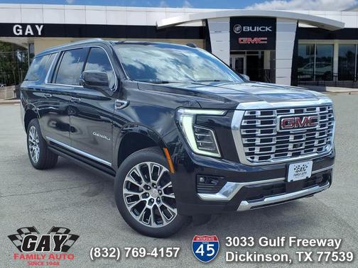 Onyx Black 2026 GMC Yukon XL Denali