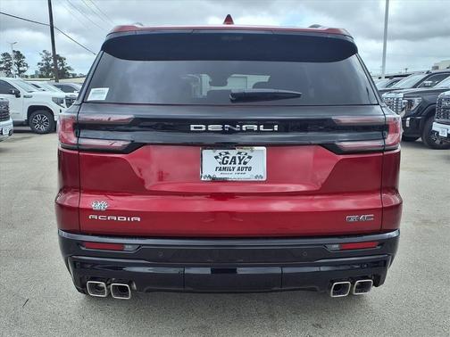 Red 2026 GMC Acadia DENALI ULTIMATE