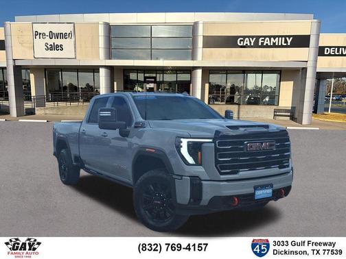 Gray 2025 GMC Sierra 2500 AT4