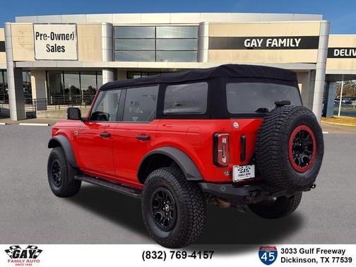 Race Red 2022 Ford Bronco Wildtrak