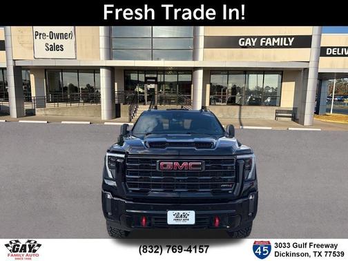 Onyx Black 2024 GMC Sierra 2500 AT4