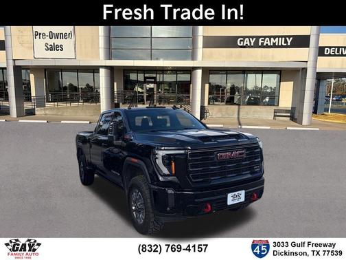 Onyx Black 2024 GMC Sierra 2500 AT4
