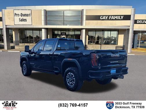 Onyx Black 2024 GMC Sierra 2500 AT4