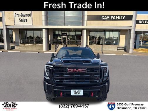 Onyx Black 2024 GMC Sierra 2500 AT4