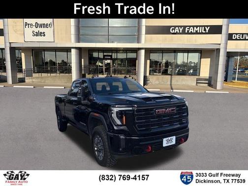 Onyx Black 2024 GMC Sierra 2500 AT4