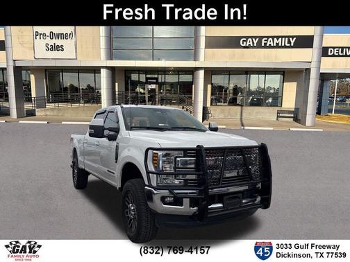 White Platinum Clearcoat Metallic 2019 Ford F-250 Lariat