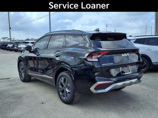 Black 2025 Kia Sportage Hybrid SX-Prestige