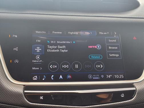 Black Metallic 2023 Cadillac XT5 Premium Luxury