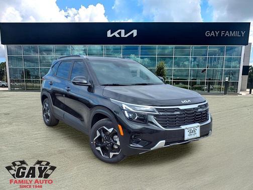Black 2026 Kia Seltos S