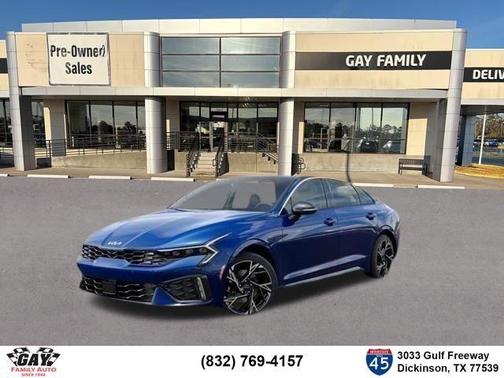 Blue 2026 Kia K5 GT-Line