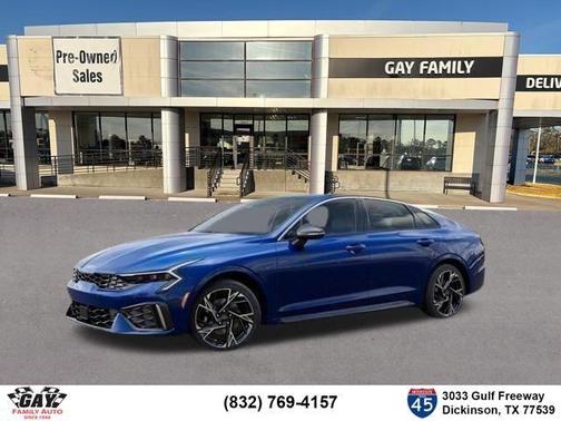 Blue 2026 Kia K5 GT-Line