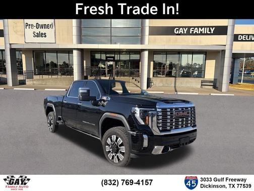 Onyx Black 2024 GMC Sierra 2500 Denali