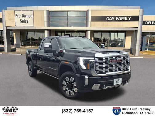 Onyx Black 2024 GMC Sierra 2500 Denali