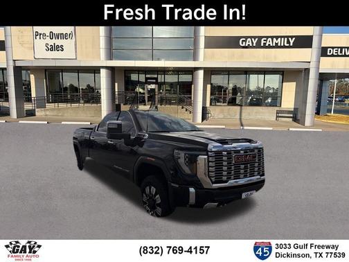 Onyx Black 2024 GMC Sierra 2500 Denali