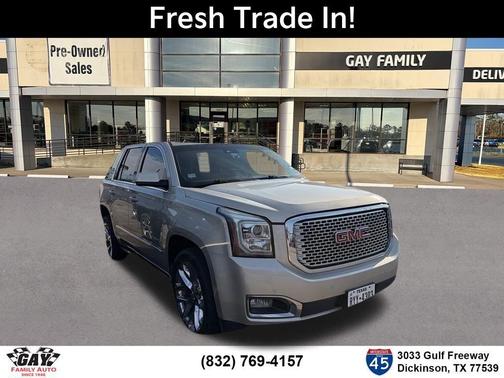 Sparkling Silver Metallic 2017 GMC Yukon Denali