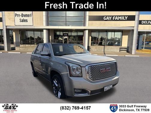 Sparkling Silver Metallic 2017 GMC Yukon Denali