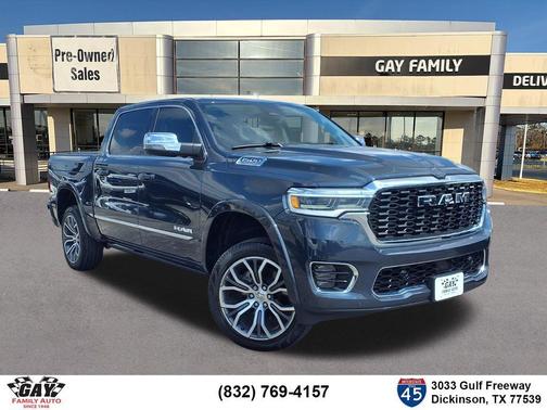 Blue Metallic 2026 RAM 1500 Tungsten