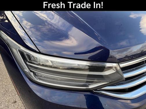 Atlantic Blue 2023 Volkswagen Tiguan 2.0T SE