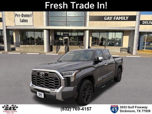 Magnetic Gray Metallic 2025 Toyota Tundra 1794 Edition