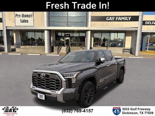 Magnetic Gray Metallic 2025 Toyota Tundra 1794 Edition