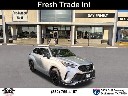 Celestial Silver Metallic 2024 Toyota Highlander XSE