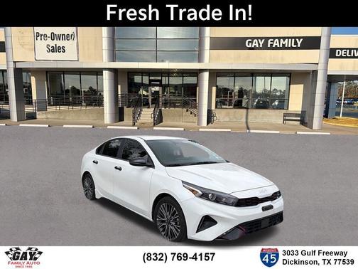 Snow White Pearl 2024 Kia Forte GT-Line