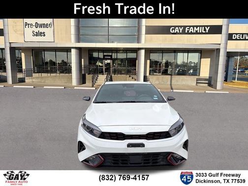 Snow White Pearl 2024 Kia Forte GT-Line